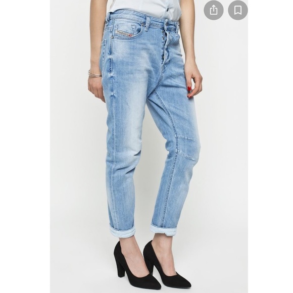 diesel eazee boyfriend jeans